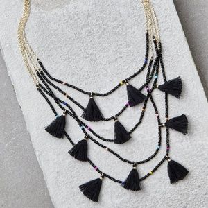 AMERICAN EAGLE outfitters fringe tassel necklace